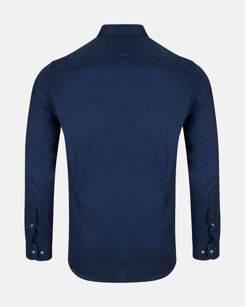 ANDRE JEANSWEAR Navy  SHIRT