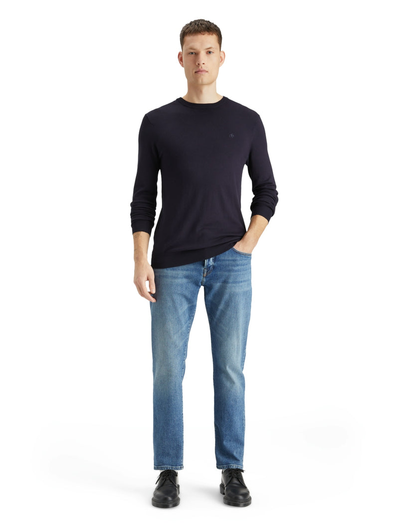 SCOTCH & SODA DARK NAVY CREWNECK SWEATER