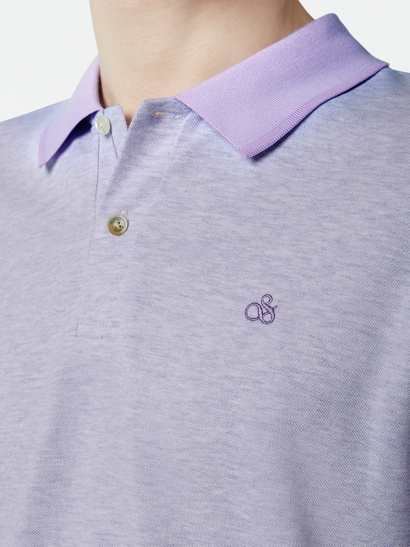 SCOTCH & SODA LAVENDER MELANGE POLO