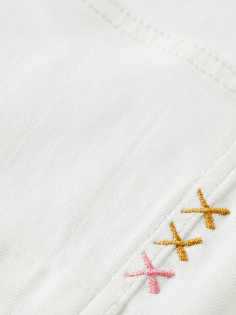 SCOTCH & SODA RALSTON WHITE DENIM SHORTS