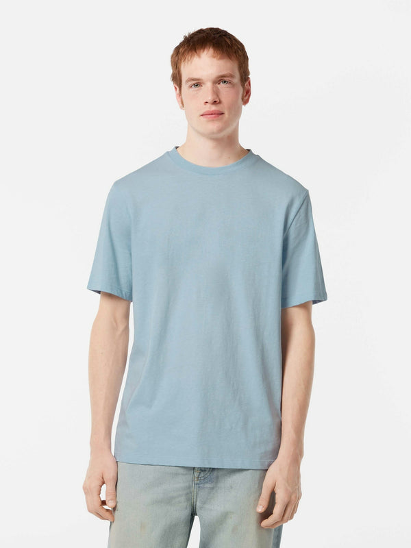 SCOTCH & SODA LIGHT BLUE CREWNECK T-SHIRT