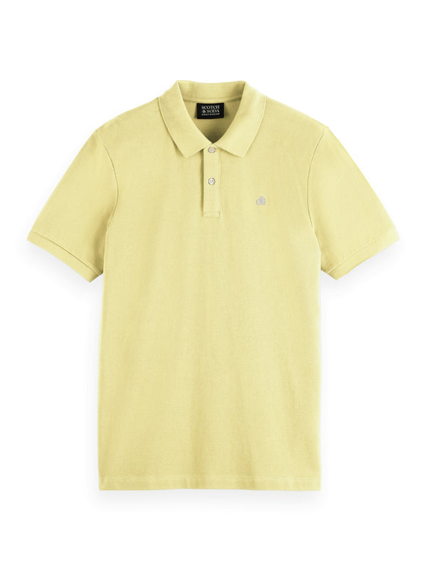 SCOTCH & SODA sorbet yellow PIQUE POLO