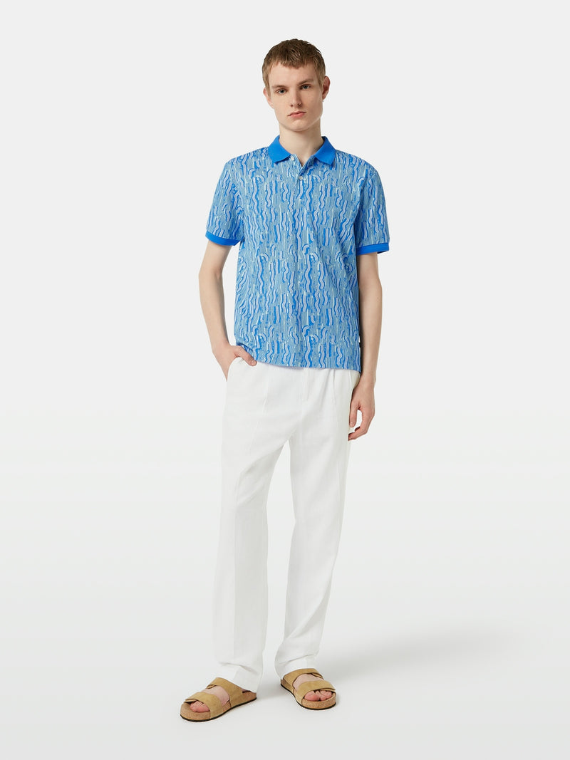 SCOTCH & SODA BLUE Multi POLO