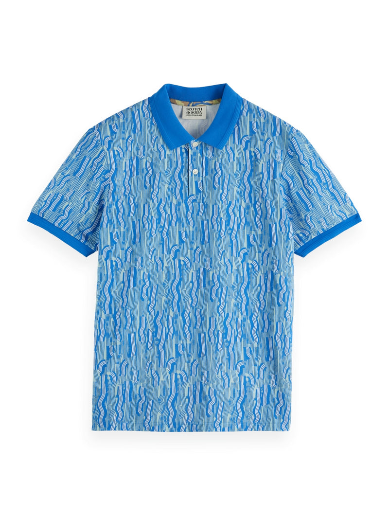 SCOTCH & SODA BLUE Multi POLO
