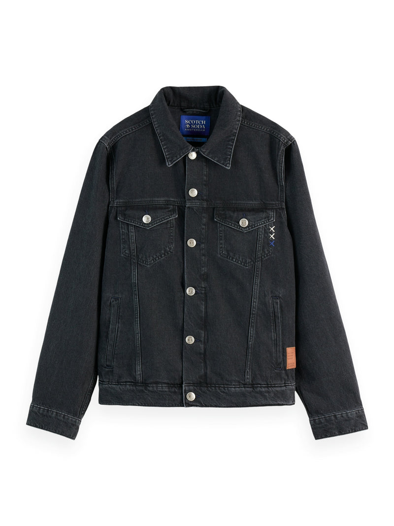 Scotch & Soda Black Denim Jacket