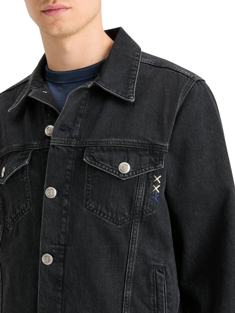 Scotch & Soda Black Denim Jacket