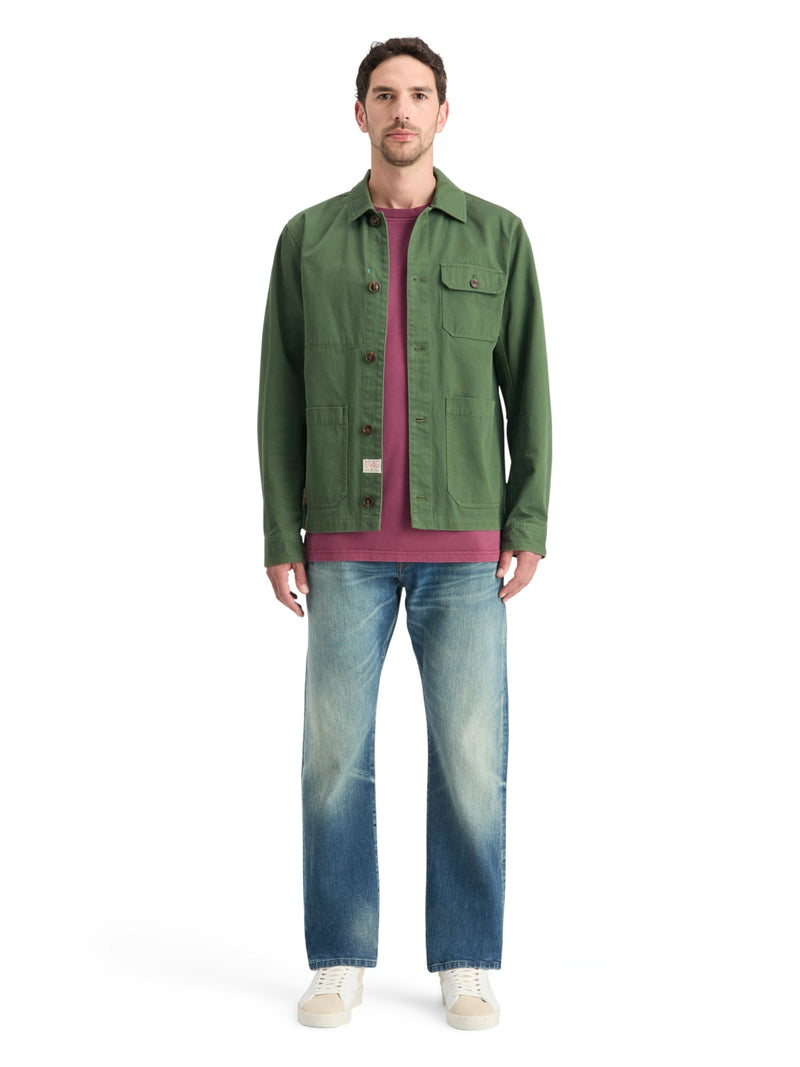 Scotch & Soda Pine Green Trucker Jacket