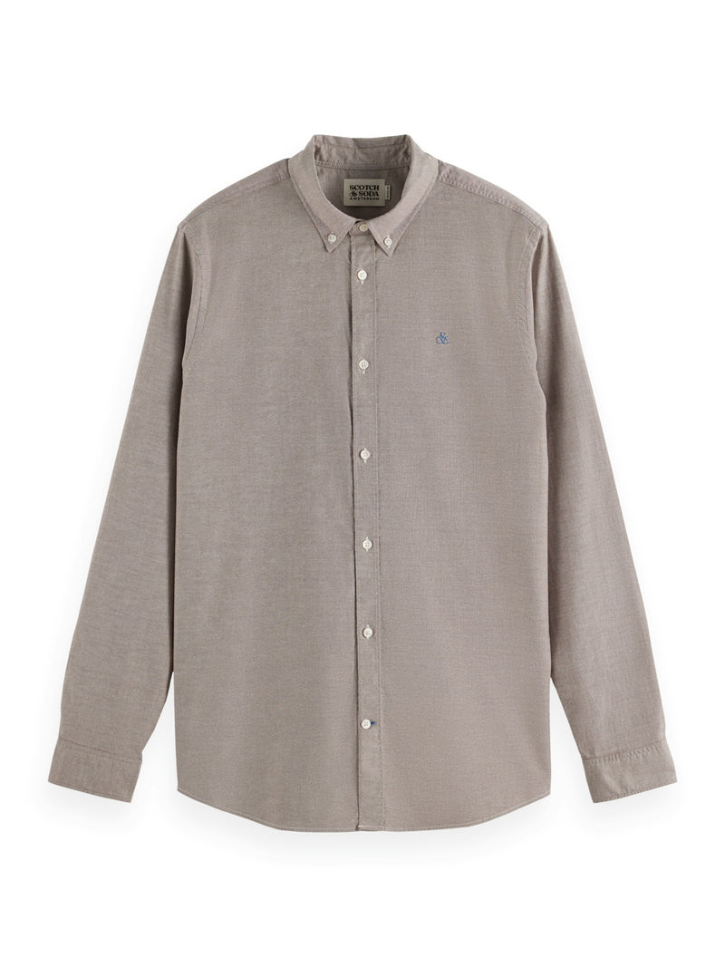 Scotch & Soda Rich Mahogony Oxford Shirt