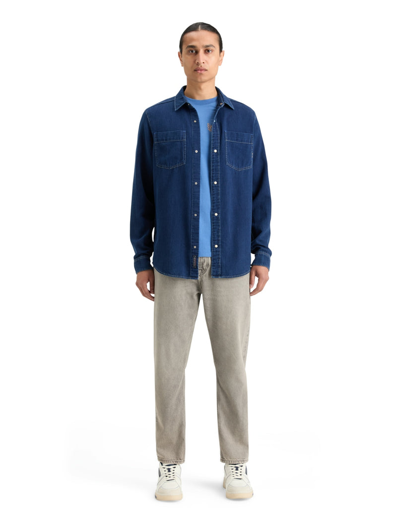 Scotch & Soda Premium Denim Twill Shirt