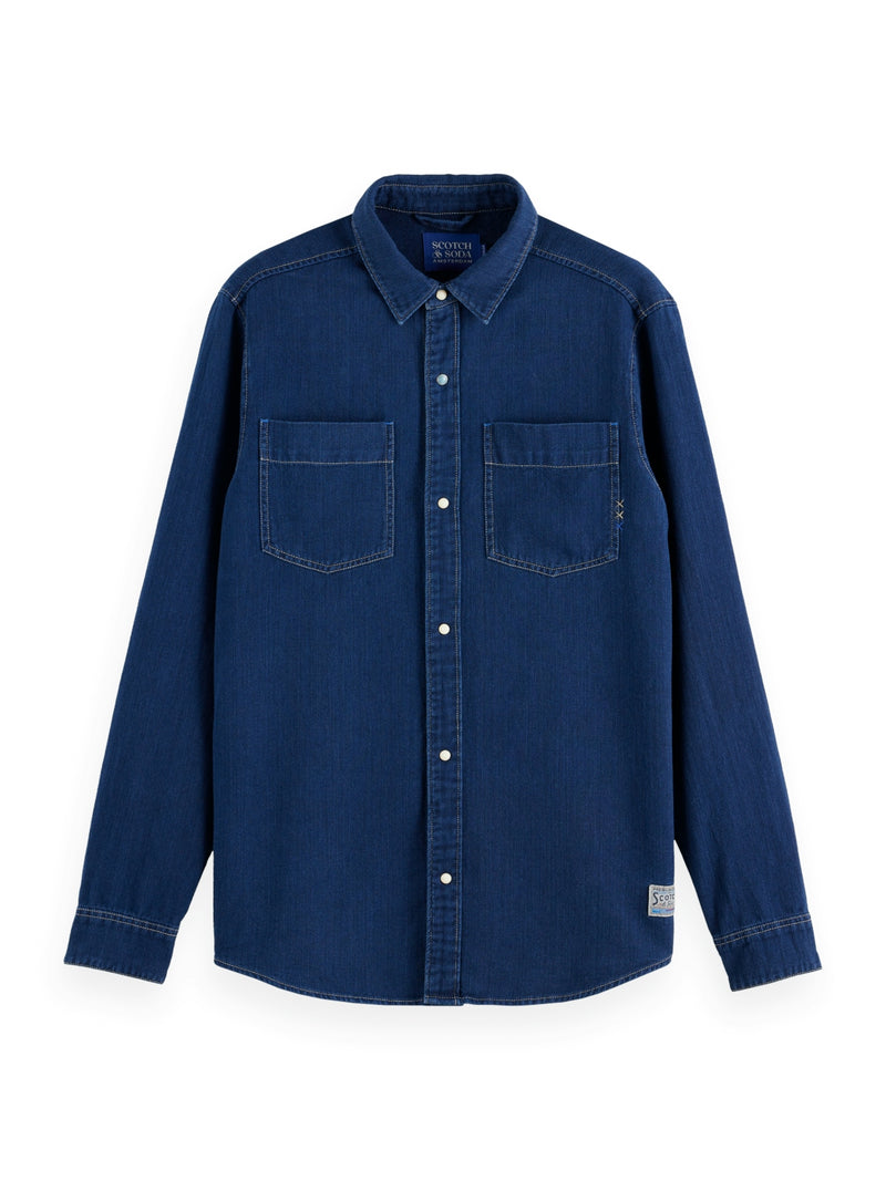 Scotch & Soda Premium Denim Twill Shirt