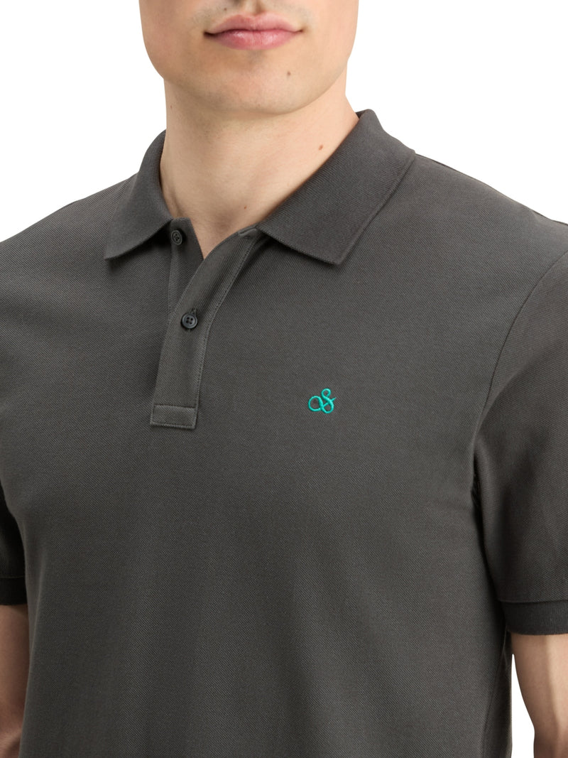 SCOTCH & SODA VINYL PIQUE POLO