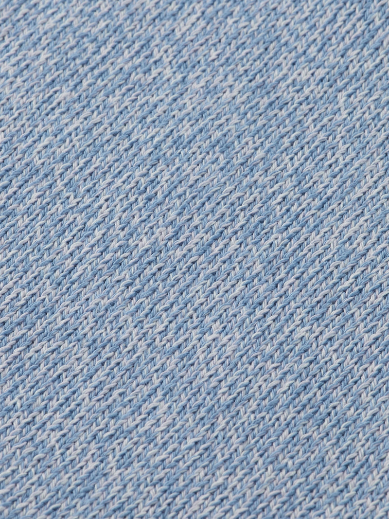 SCOTCH & SODA FADED DENIM MELANGE CREWNEWCK