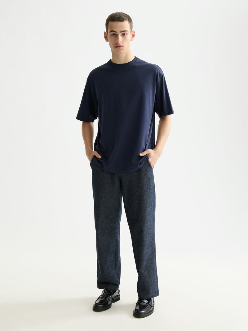 SCOTCH & SODA Peacoat CREWNECK T-SHIRT