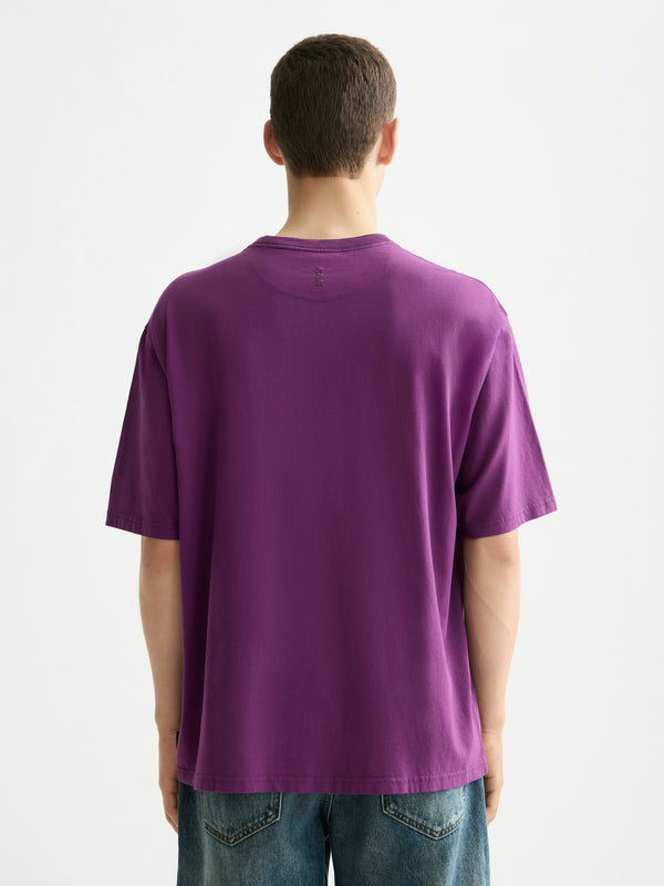 SCOTCH & SODA GLOXINIA BERRY CREWNECK T-SHIRT