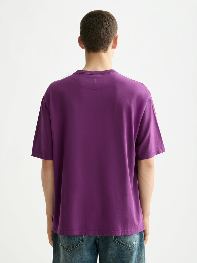 SCOTCH & SODA GLOXINIA BERRY CREWNECK T-SHIRT