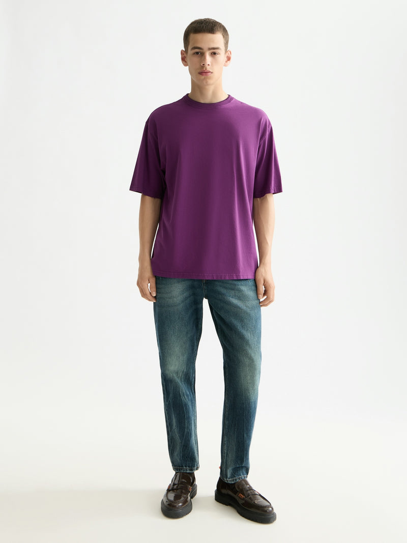 SCOTCH & SODA GLOXINIA BERRY CREWNECK T-SHIRT