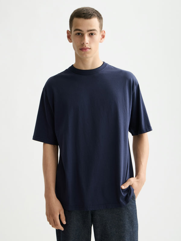 SCOTCH & SODA Peacoat CREWNECK T-SHIRT