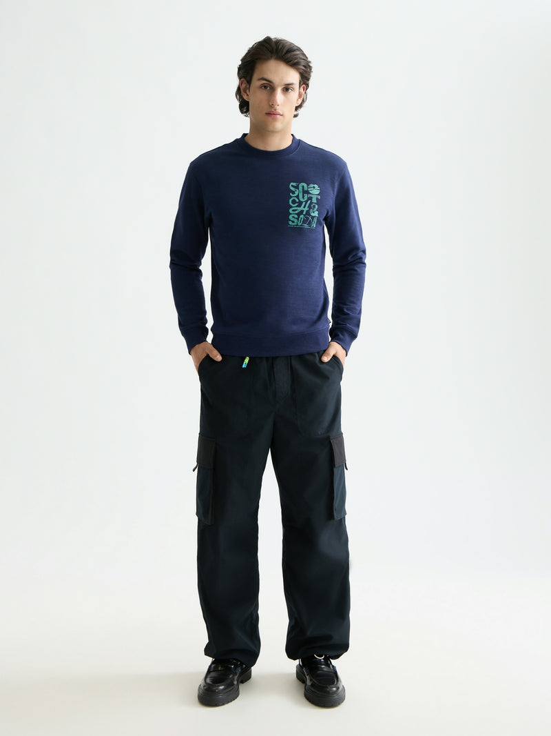Scotch & Soda Peacoat Navy Sweatshirt