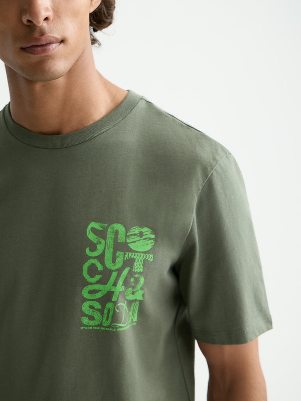 SCOTCH & SODA Thyme CREWNECK T-SHIRT