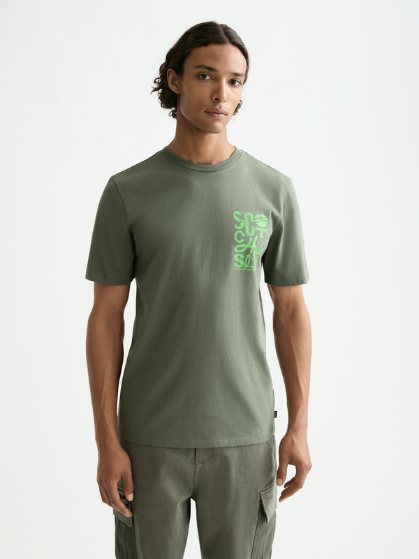 SCOTCH & SODA Thyme CREWNECK T-SHIRT