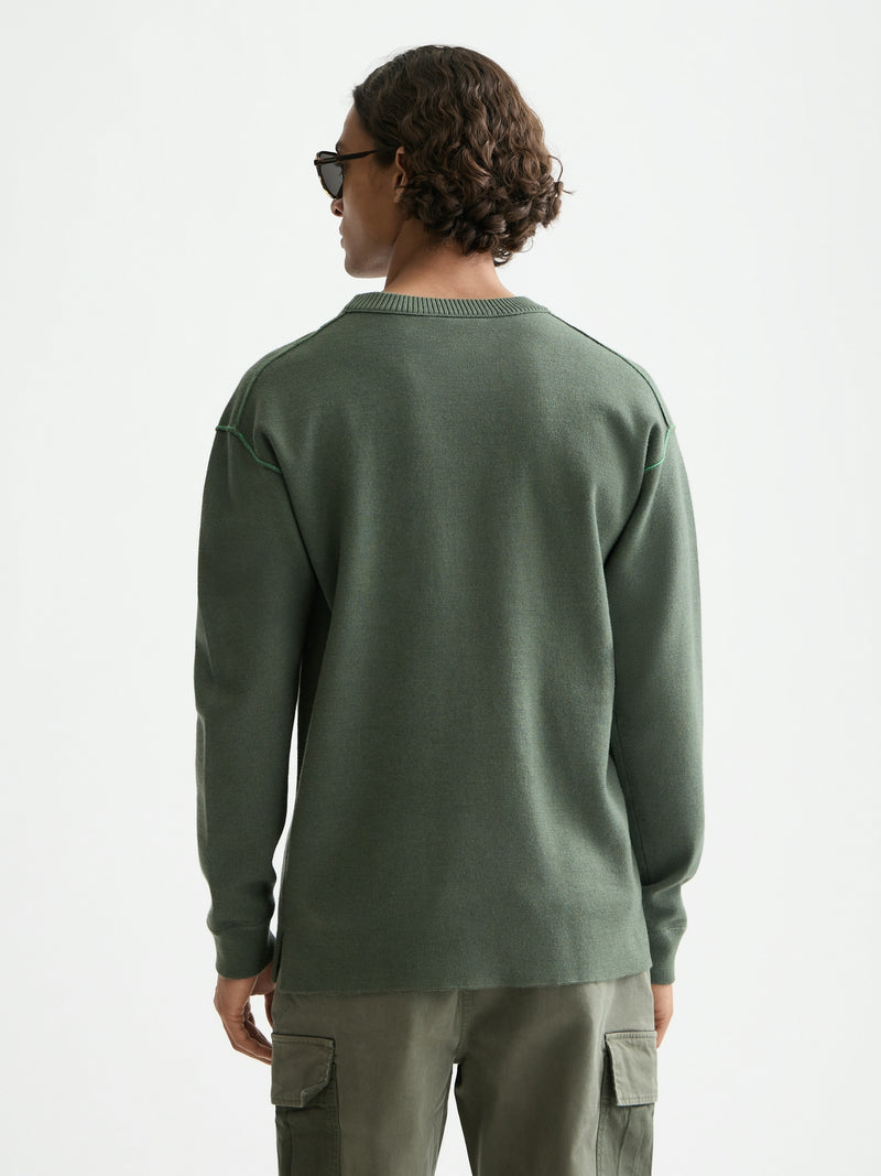 Scotch & Soda Thyme Double Faced Crewneck
