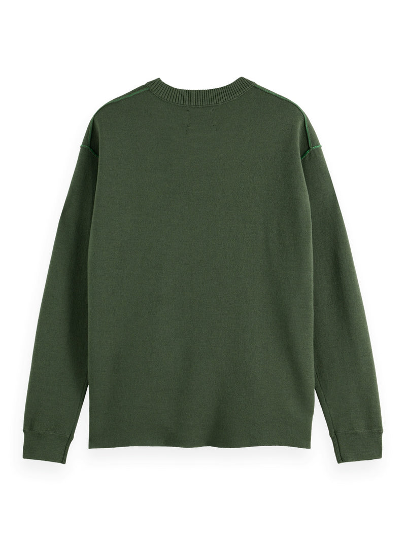 Scotch & Soda Thyme Double Faced Crewneck