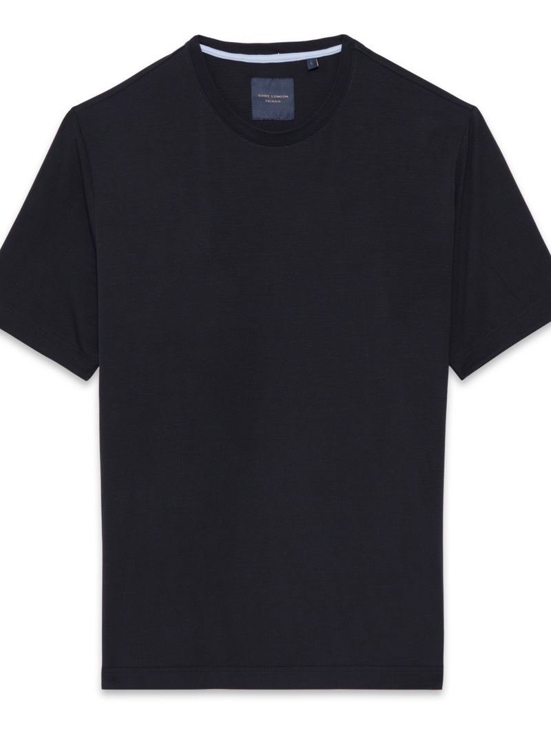 GUIDE LONDON NAVY BAMBOO T-SHIRT