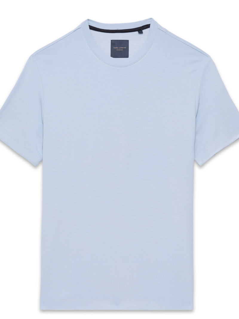 GUIDE LONDON blue BAMBOO T-SHIRT