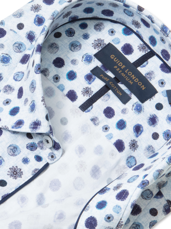 Guide london BLUE SHORT SLEEVE Shirt