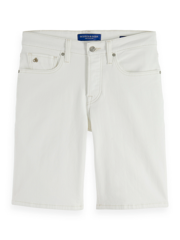 SCOTCH & SODA RALSTON WHITE DENIM SHORTS