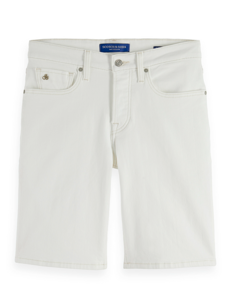 SCOTCH & SODA RALSTON WHITE DENIM SHORTS