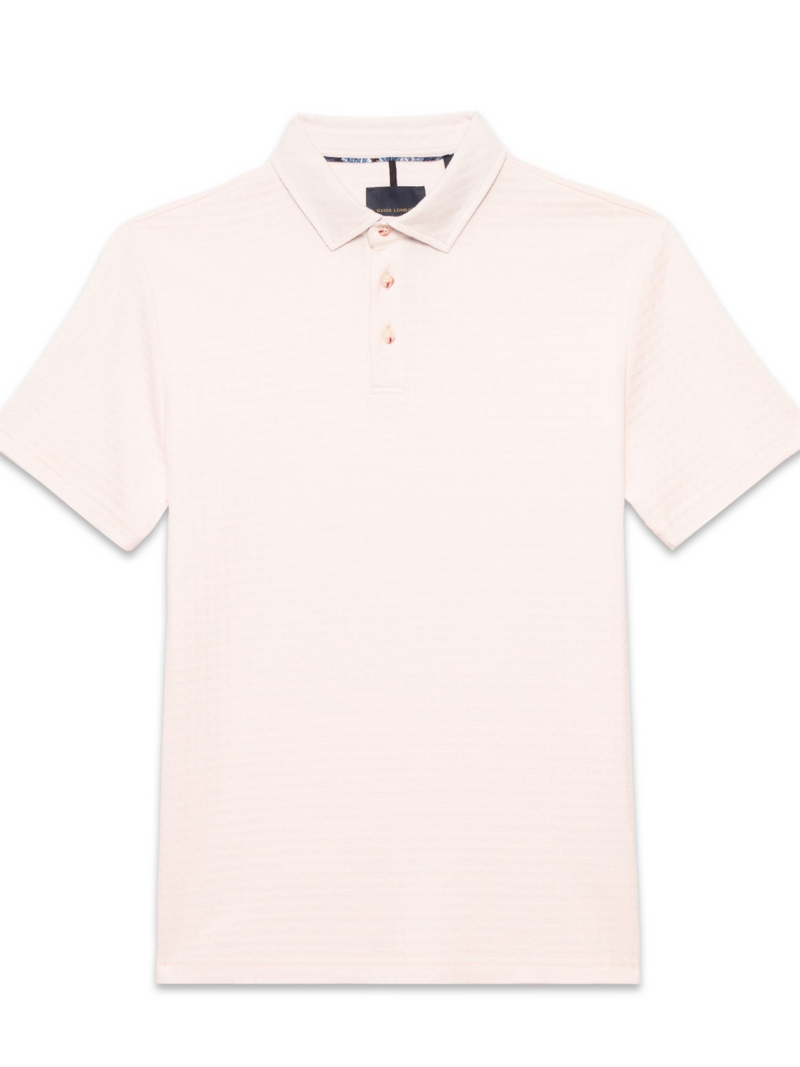 GUIDE LONDON PINK SHORT SLEEVE POLO