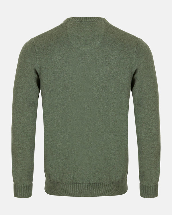 André Olive V-Neck Jumper