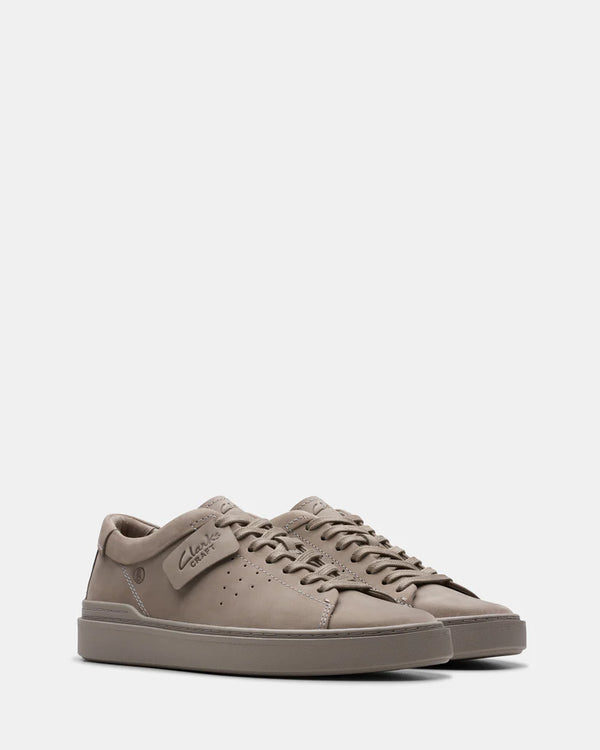 Clarks GREY Leather Sneakers