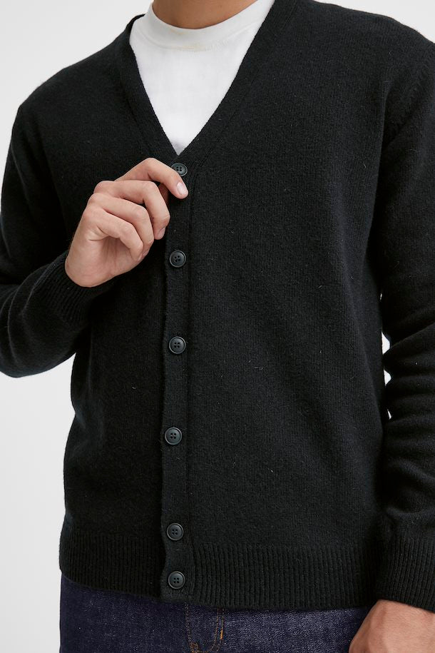 Casual Friday dark Navy Lambswool Cardigan