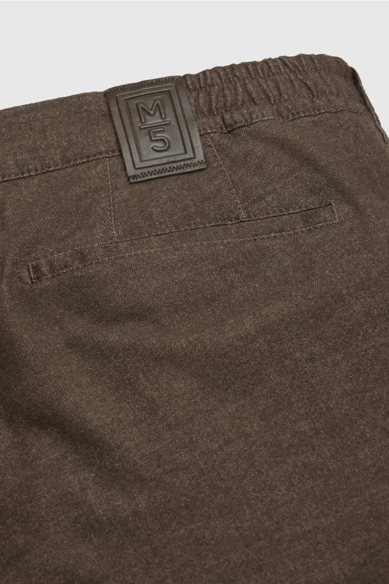 M5 MOVE KHAKI WOOLEN LOOK CHINO