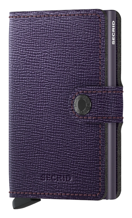 Secrid Crisple Purple Mini Wallet