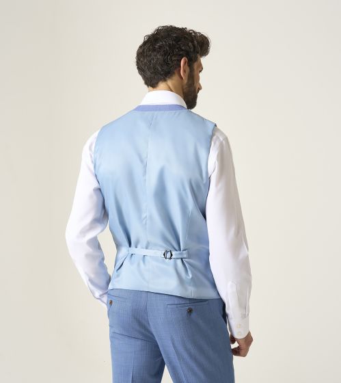 SKOPES SKY BLUE WAISTCOAT