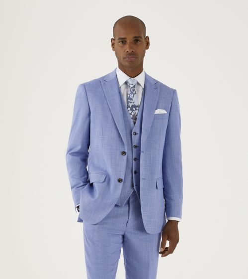 SKOPES SKY BLUE tailored FIT Suit Jacket