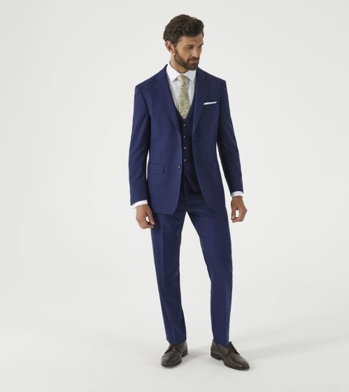 SKOPES Navy Blue Marl Suit Jacket