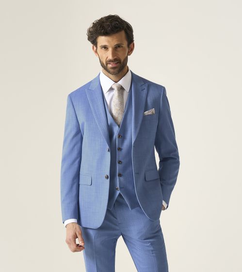 SKOPES SKY BLUE SLIM FIT Suit Jacket