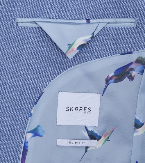 SKOPES SKY BLUE tailored FIT Suit Jacket