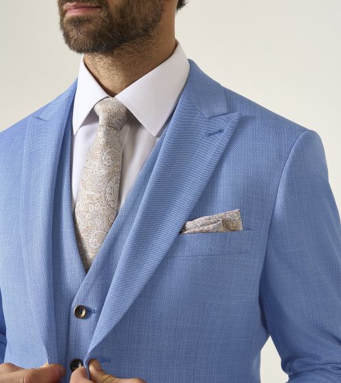 SKOPES SKY BLUE SLIM FIT Suit Jacket