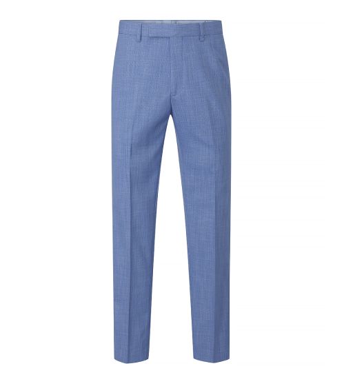 SKOPES tailored fit sky Blue SUIT TROUSer