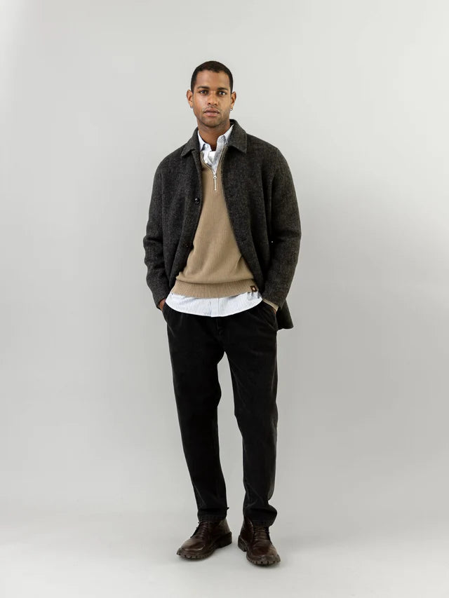 Mos Mosh Herringbone Coat