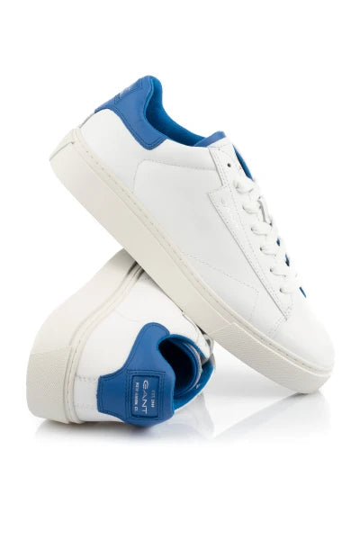 GANT Mc Julien White/BLUE Leather Sneaker