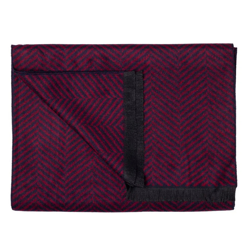 SWOLE PANDA Bamboo red houndstooth Scarf