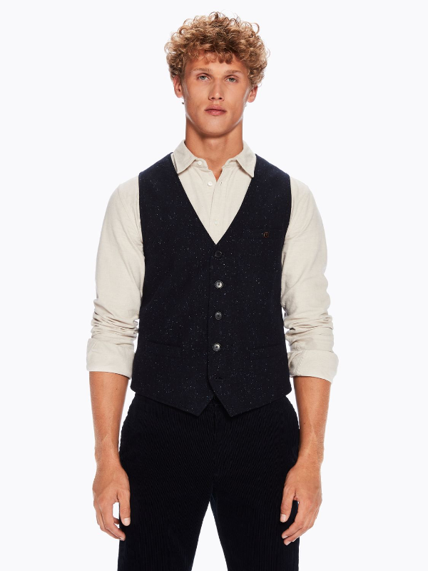 Scotch & Soda Wool Blend Waistcoat