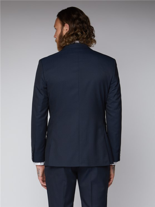 Gibson London Navy Twill Suit Jacket