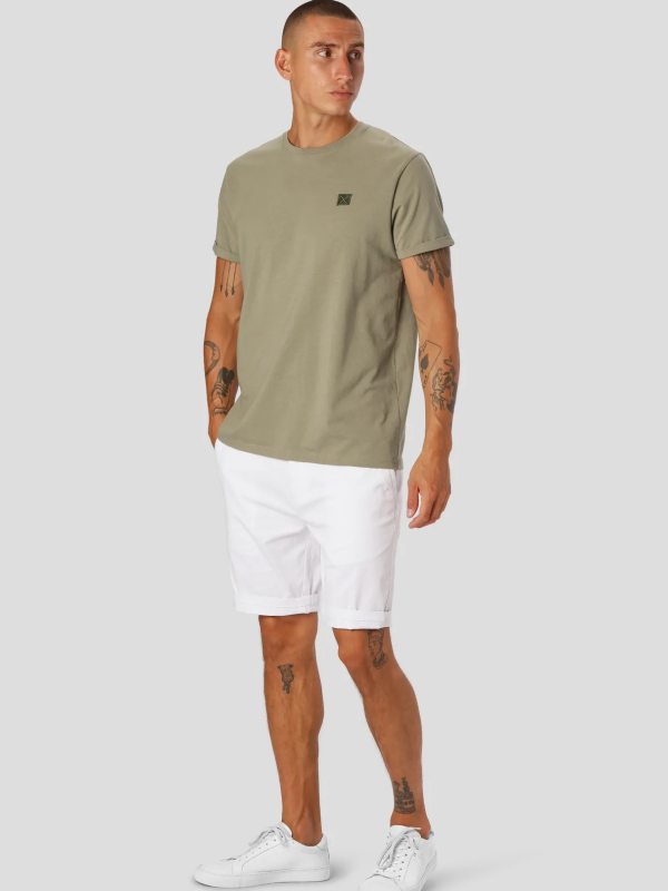 CLEAN CUT COPENHAGEN DUSTY GREEN ORGANIC T-SHIRT